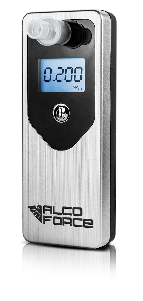 Alkomat AlcoForce AF-300 z sensorem elektrochemicznym + certyfikat